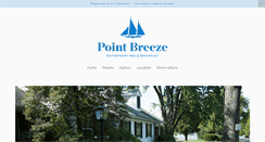 Desktop Screenshot of pointbreezebandb.com